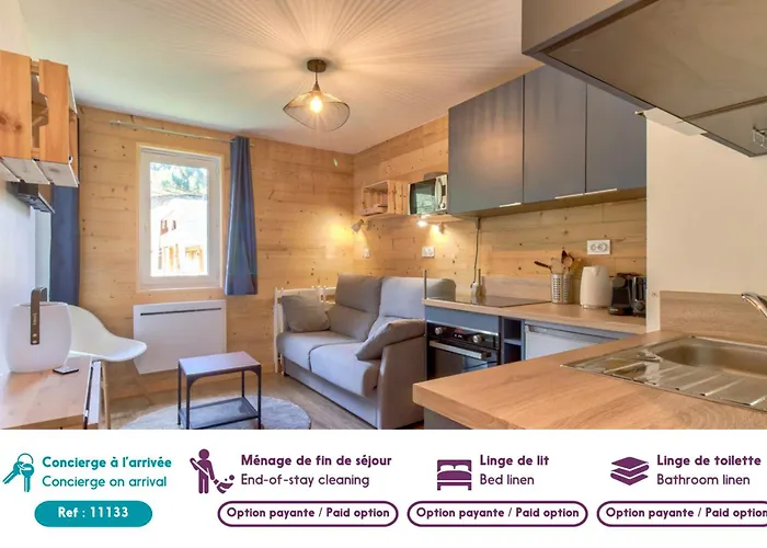 Apartmán Ambiance Pour 4 - 80m Des Pistes Génos